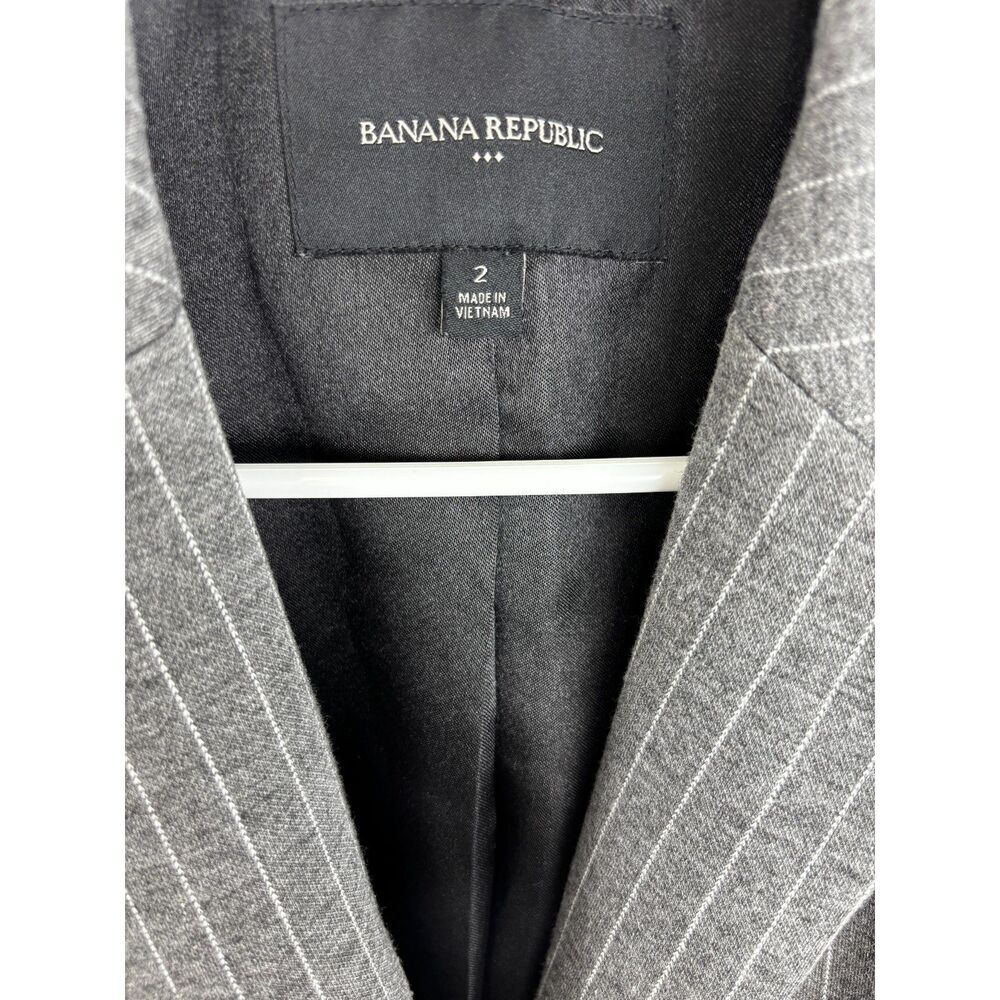 Banana Republic Gray Jacket Women's Size 2 - Gently Used - Picture 9 of 10